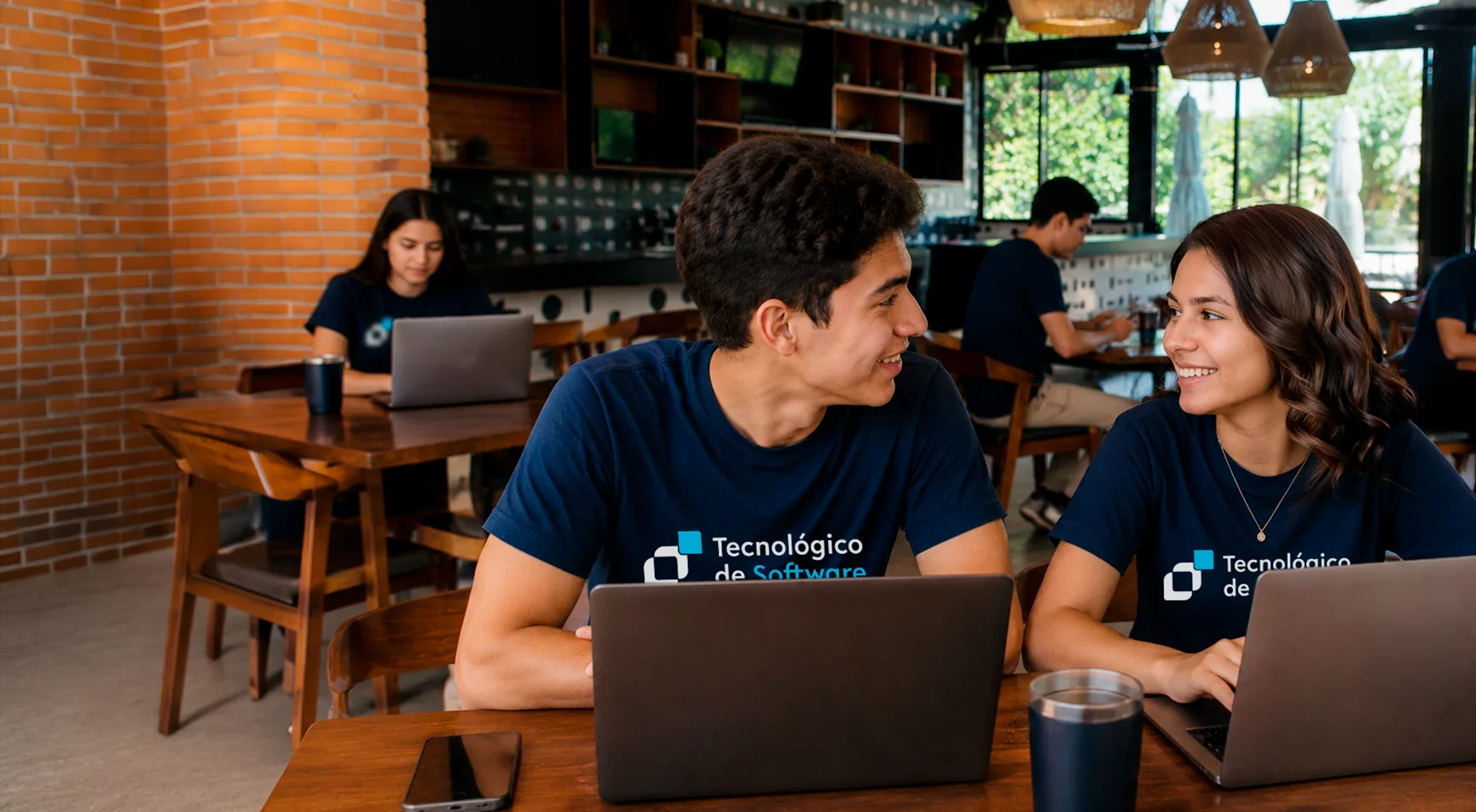 Estudiantes con becas